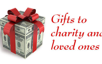 Feeling generous at year end? Strategies for donating to charity or gifting to loved ones