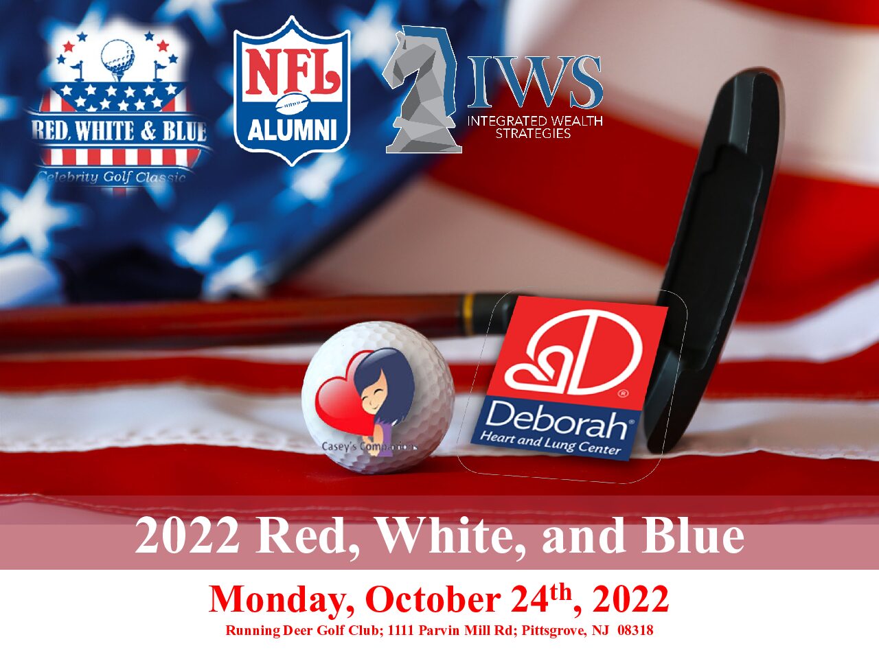 Integrated Wealth Strategies Partners with NFLA to host Red White and Blue Golf tournament in October